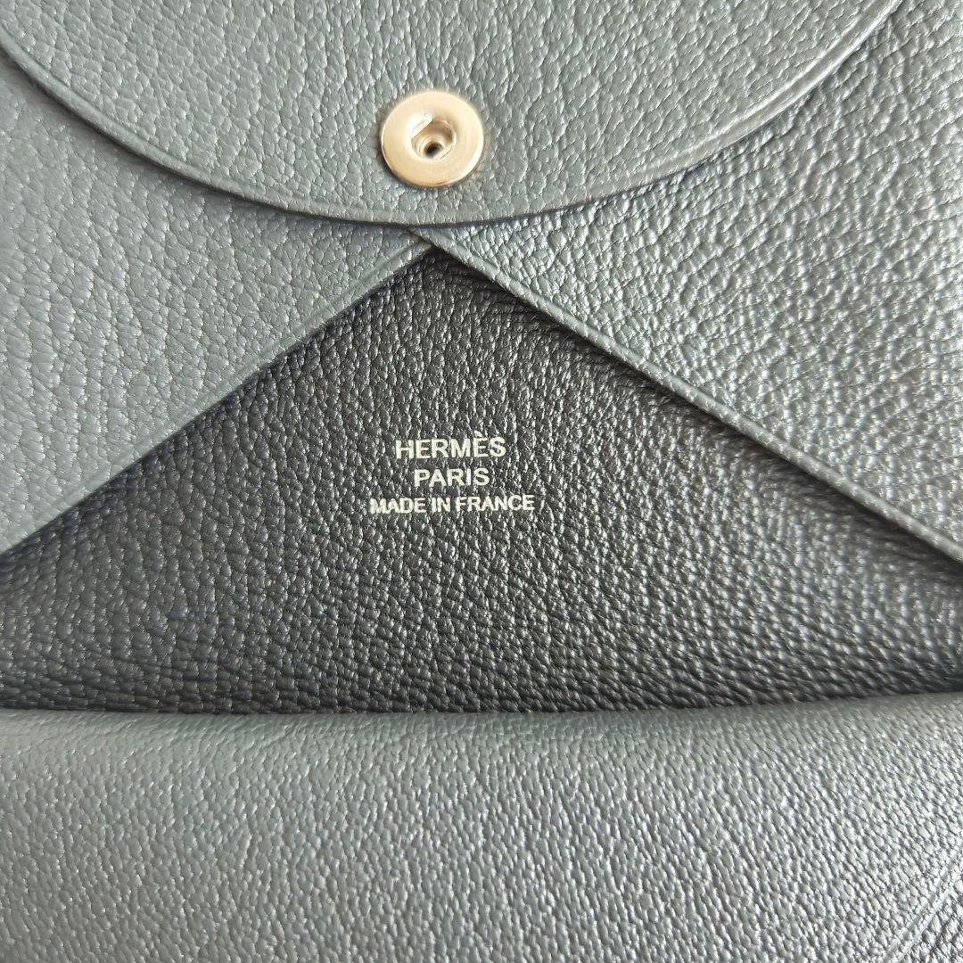 ◆超希少カラー◆HERMES カルヴィデュオ ヴェルソ Calvi Duo