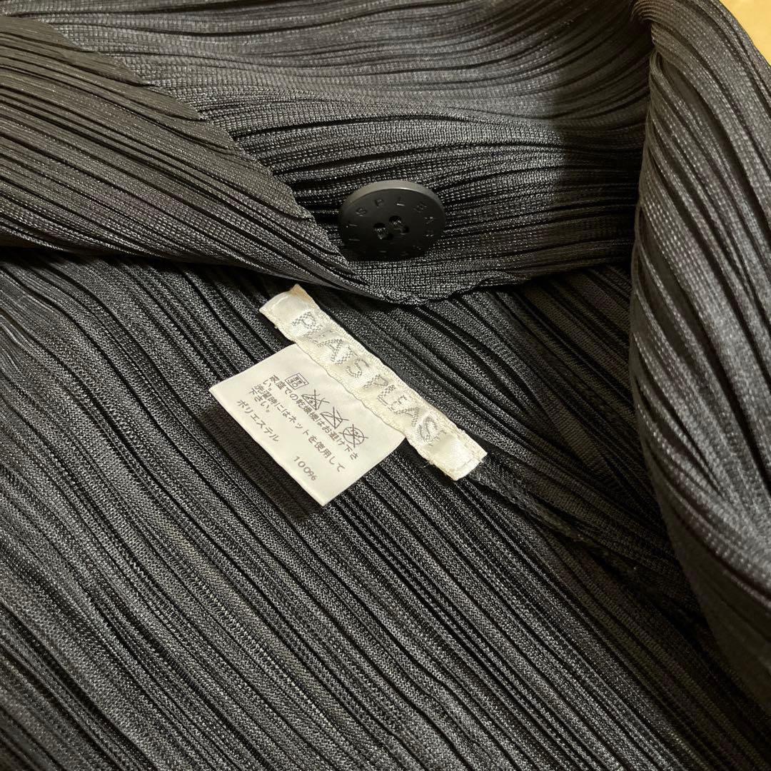 PLEATS PLEASE(プリーツプリーズ) ジレ　ブラック サイズ4