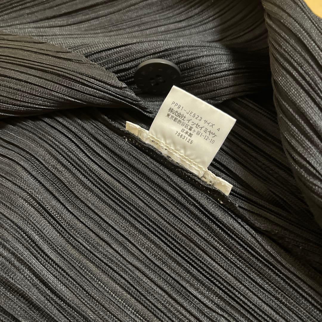 PLEATS PLEASE(プリーツプリーズ) ジレ　ブラック サイズ4