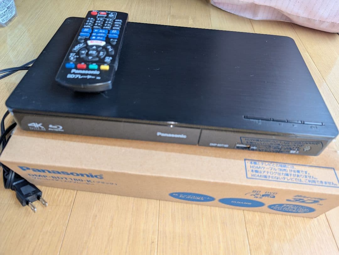 Panasonic DMP-BDT370-k 4Kブルーレイプレーヤー