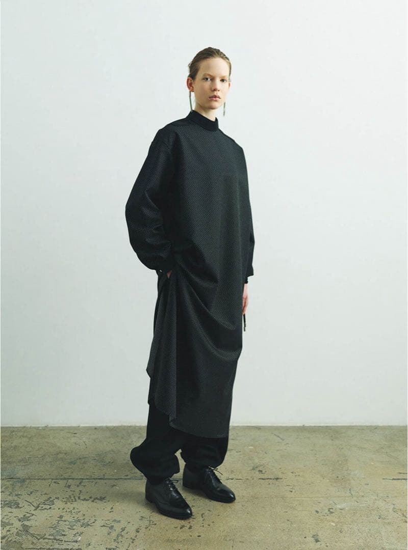 【極美品】ザリラクス フランネル バックジップ ロングワンピース 36