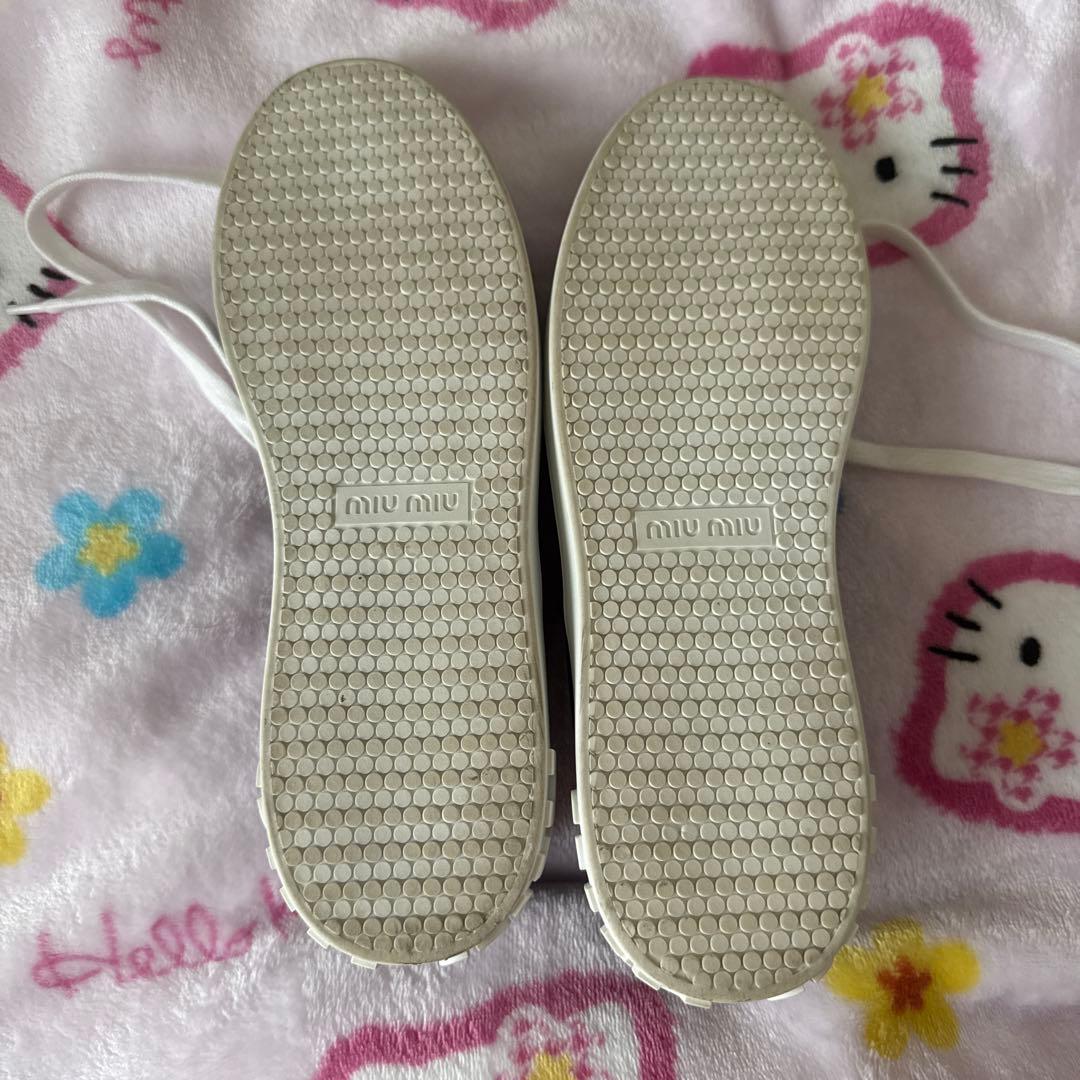 miumiu ミュウミュウ　スニーカー　38.5