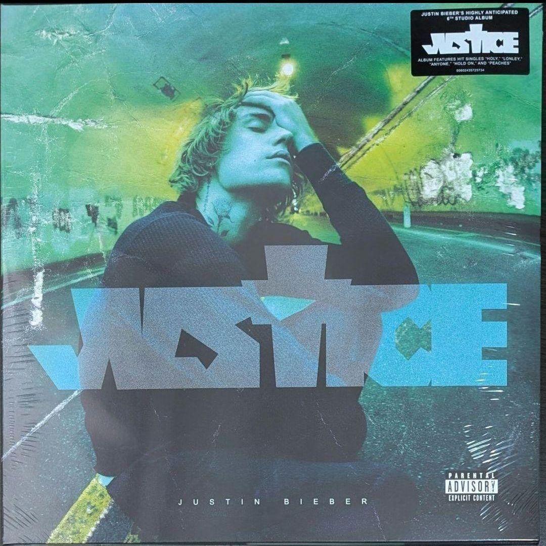 新品 Justin Bieber Justice Peaches LPレコード