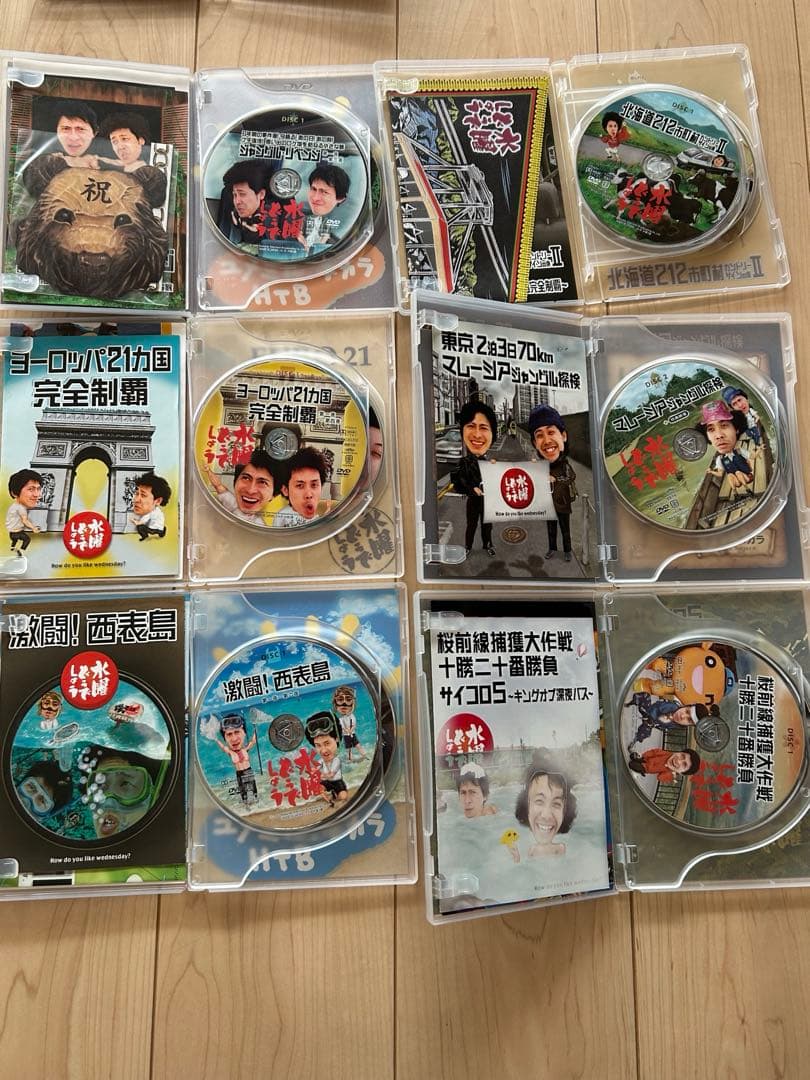 水曜どうでしょうDVD11本