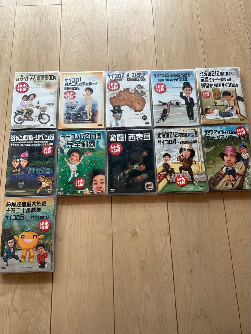 水曜どうでしょうDVD11本