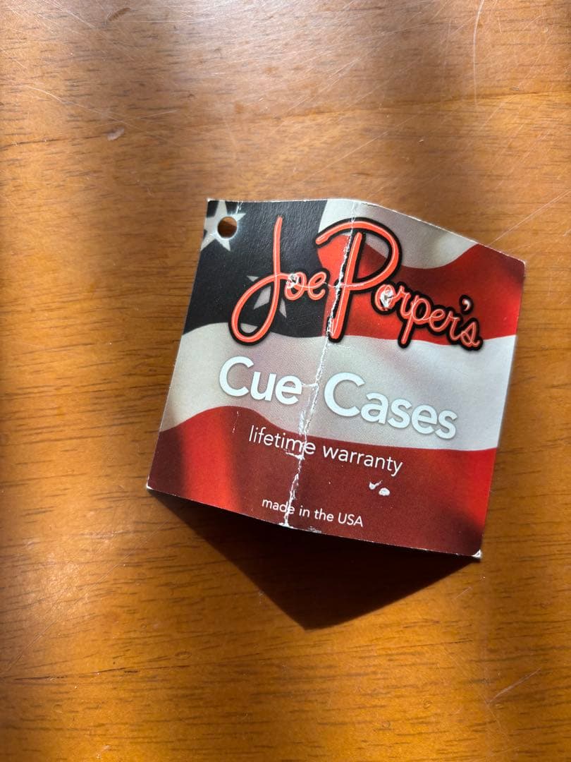 【値下げ、レア品】【中古美品】ジョーポッパー キューケース　2バット、4シャフト