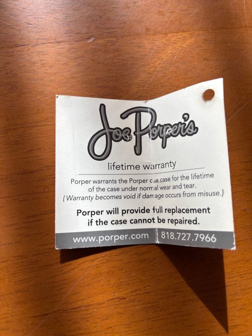 【値下げ、レア品】【中古美品】ジョーポッパー キューケース　2バット、4シャフト