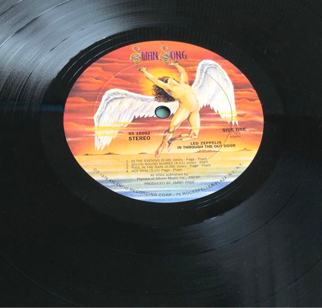【クラシックレコーズ盤/USプレス】レッド・ツェッペリン　イン・スルー　BG刻印