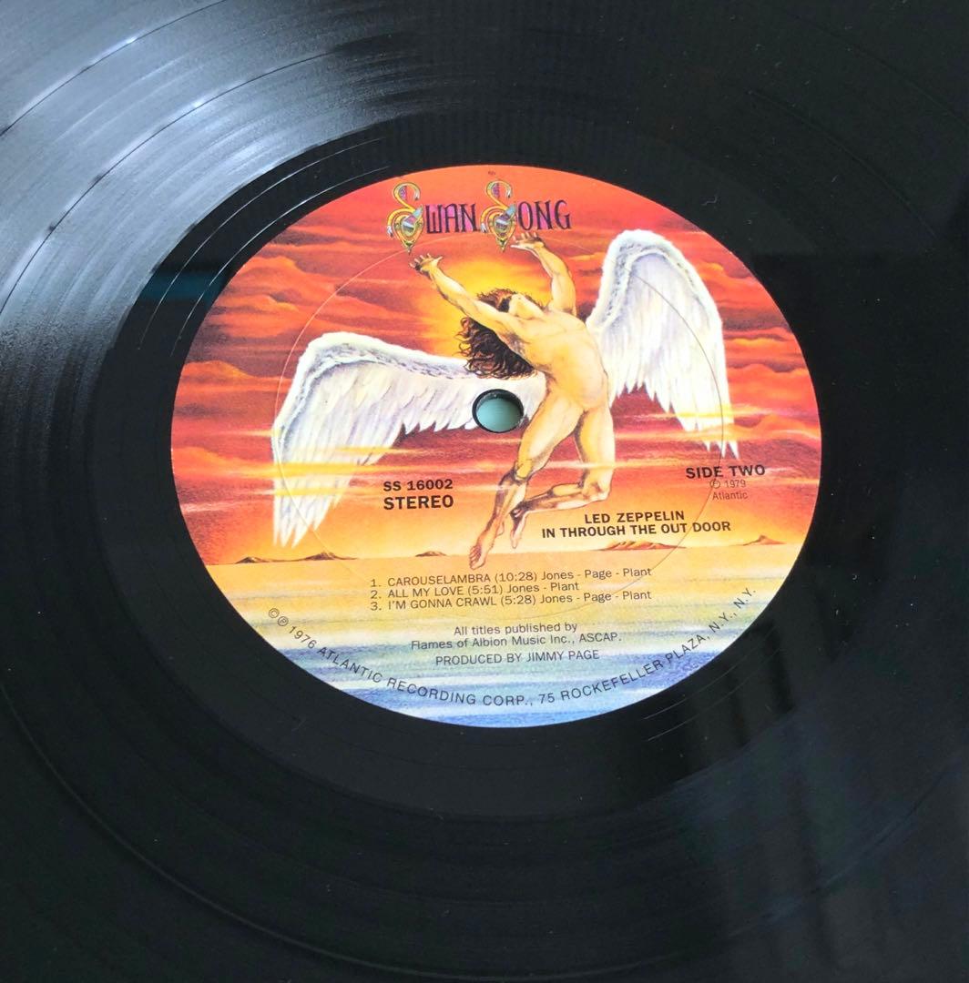 【クラシックレコーズ盤/USプレス】レッド・ツェッペリン　イン・スルー　BG刻印