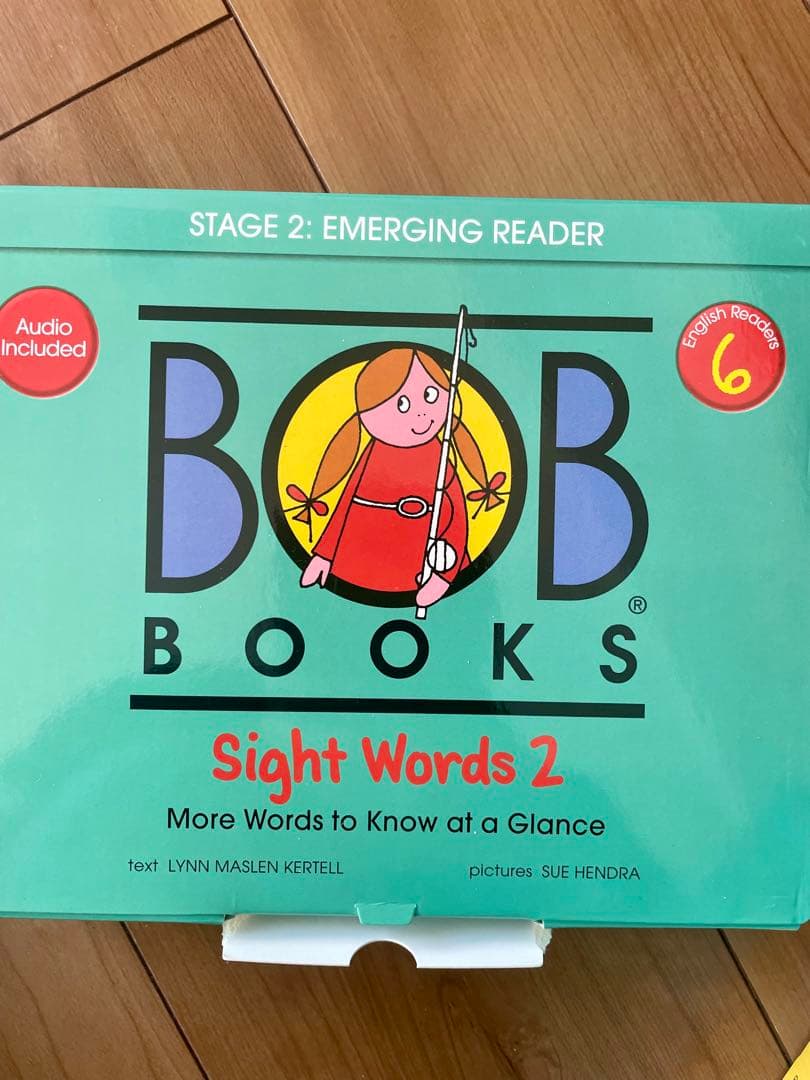 BOB books 6セット英語絵本　英語教材 音声あり