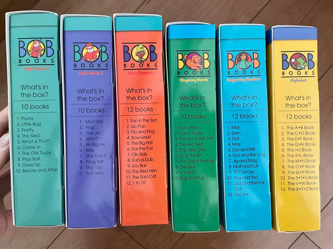 BOB books 6セット英語絵本　英語教材 音声あり