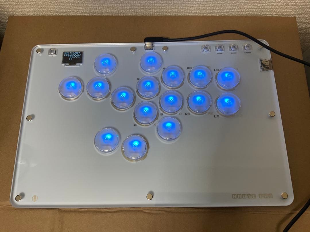 レバーレスアケコン　(PC,Switch,PS3,PS4,Keyboard)