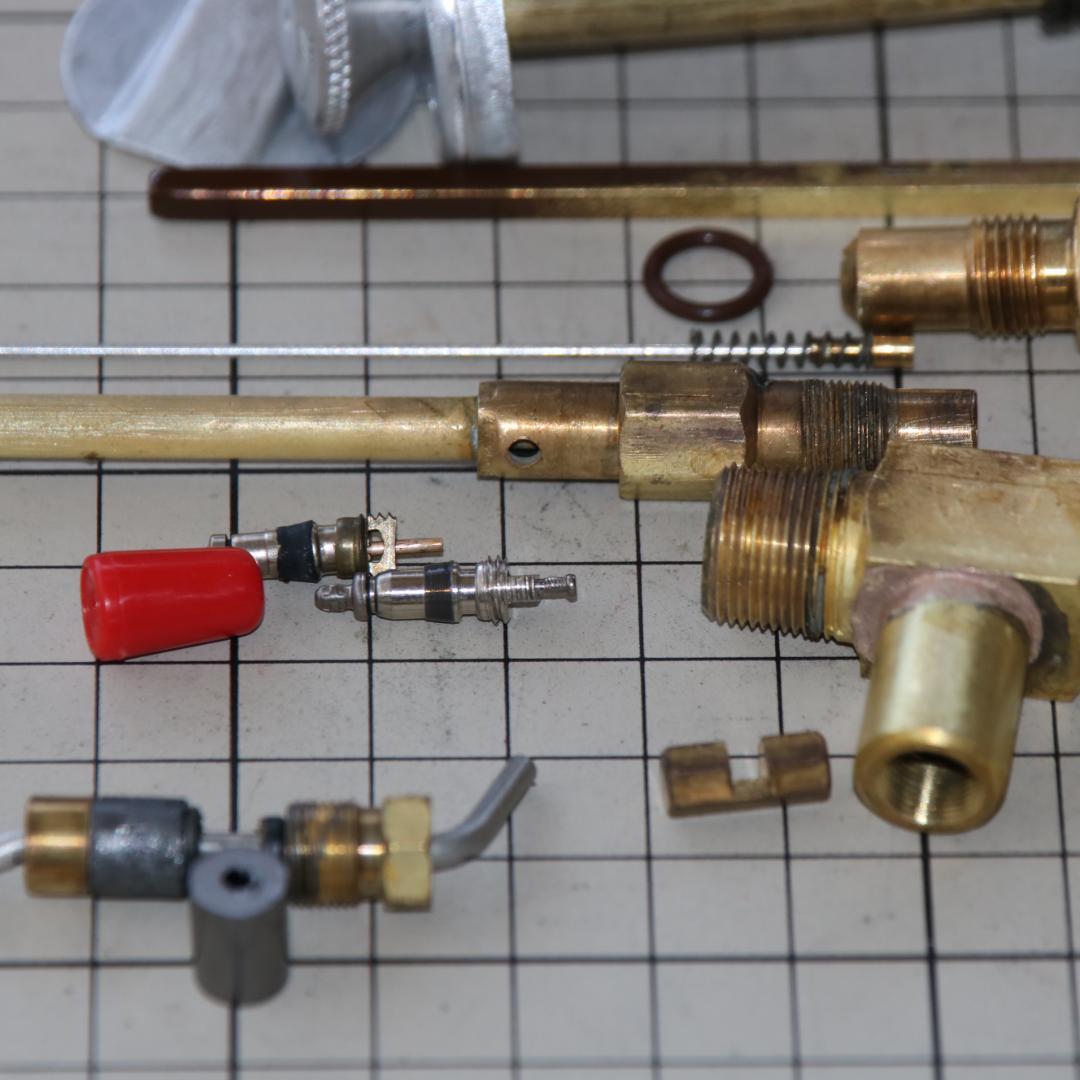 美品　希少　ヴィンテージ　コールマン 400 茶ピーク１　No.33