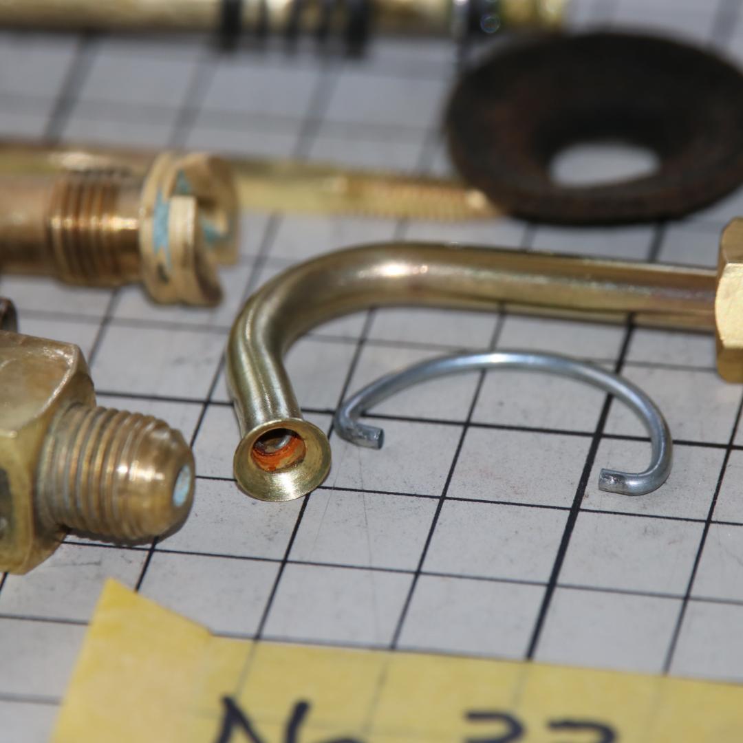 美品　希少　ヴィンテージ　コールマン 400 茶ピーク１　No.33