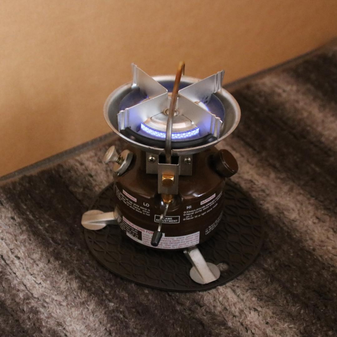 美品　希少　ヴィンテージ　コールマン 400 茶ピーク１　No.33