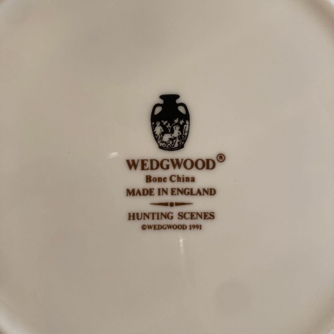 ままさん　 ハンティングシーン 皿 3枚