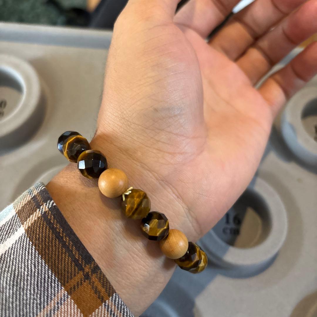 タイガーアイと柘植！落ち着きとやる気！ジュドーンとくる！