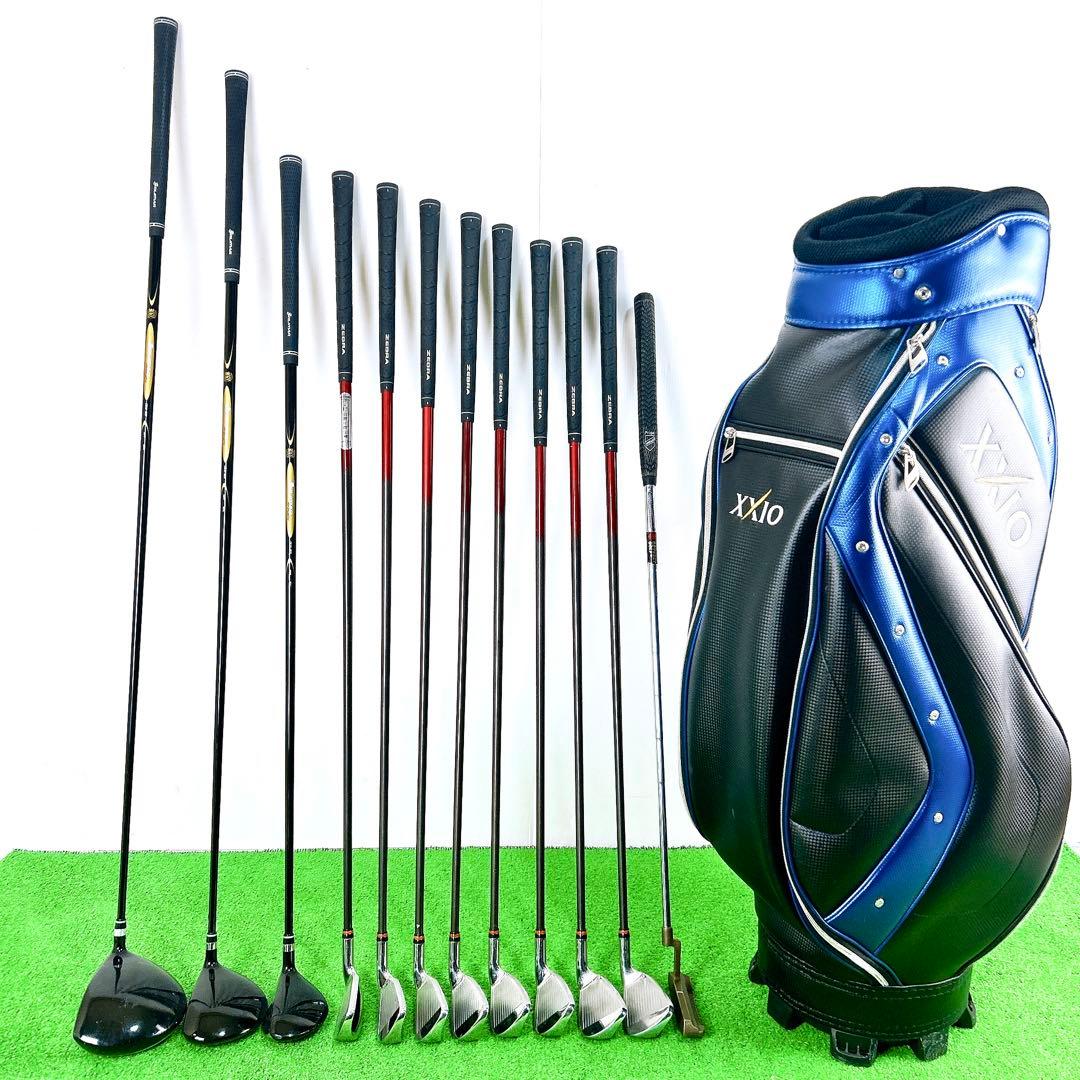 【希少なレフティ】ゼクシオ　メンズゴルフクラブセット　左利き　初心者　12