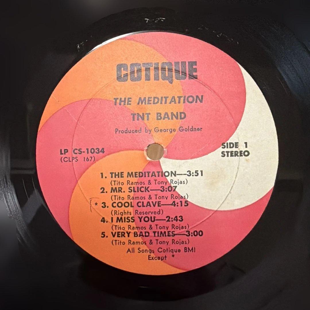 Tnt Band / Meditation LP USオリジ