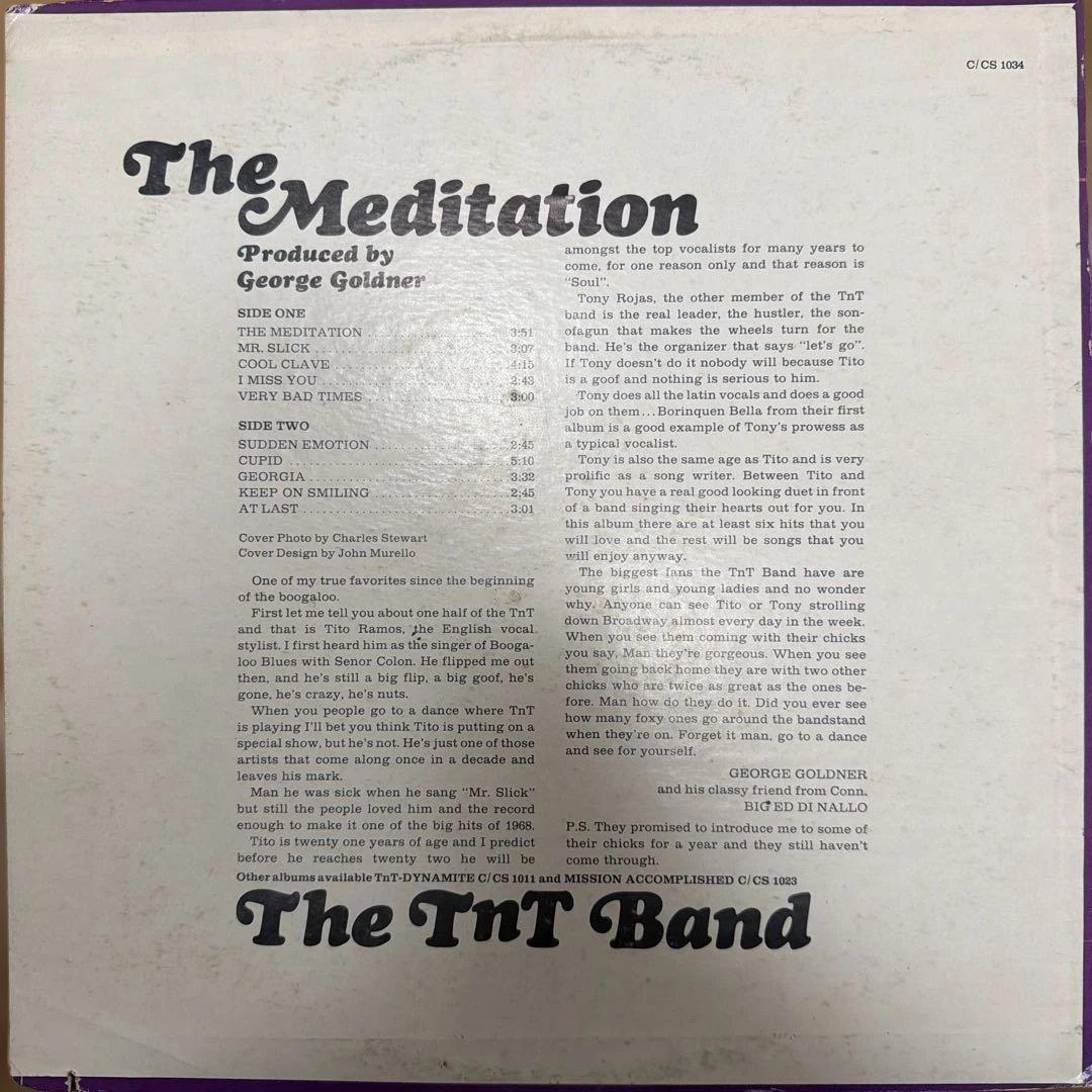Tnt Band / Meditation LP USオリジ