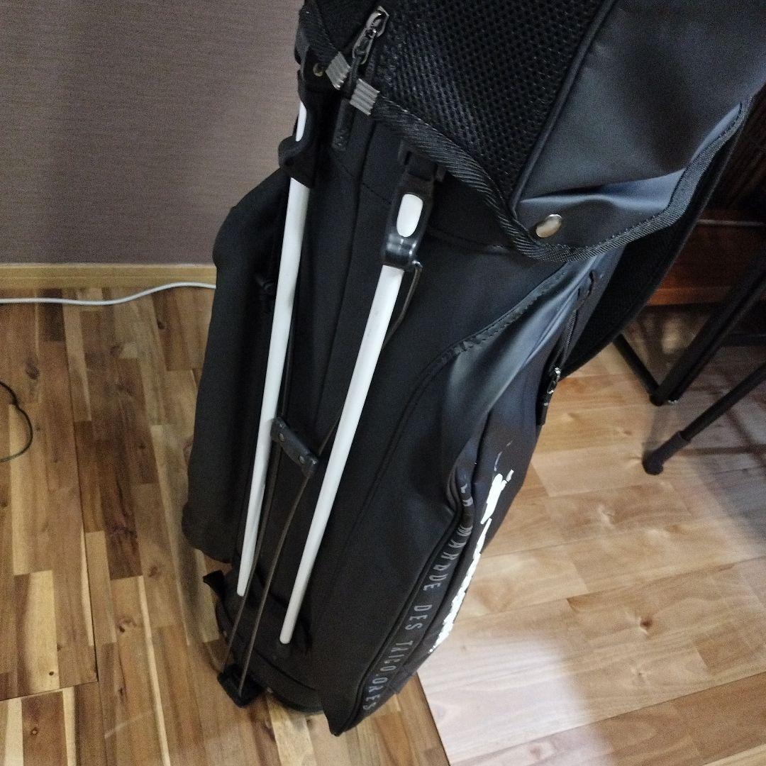 ルコック　キャディバッグ　黒　９型
