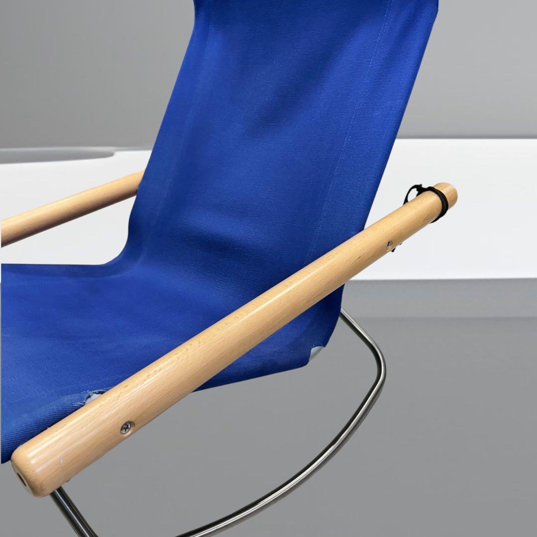 ✨美品✨ニーチェアX ロッキングチェア ブルー NychairX