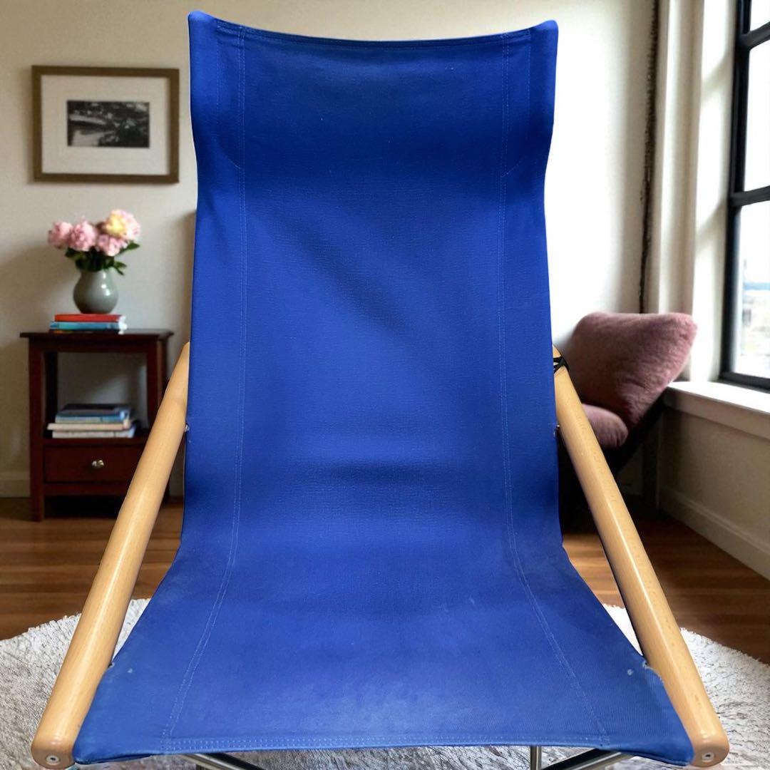 ✨美品✨ニーチェアX ロッキングチェア ブルー NychairX