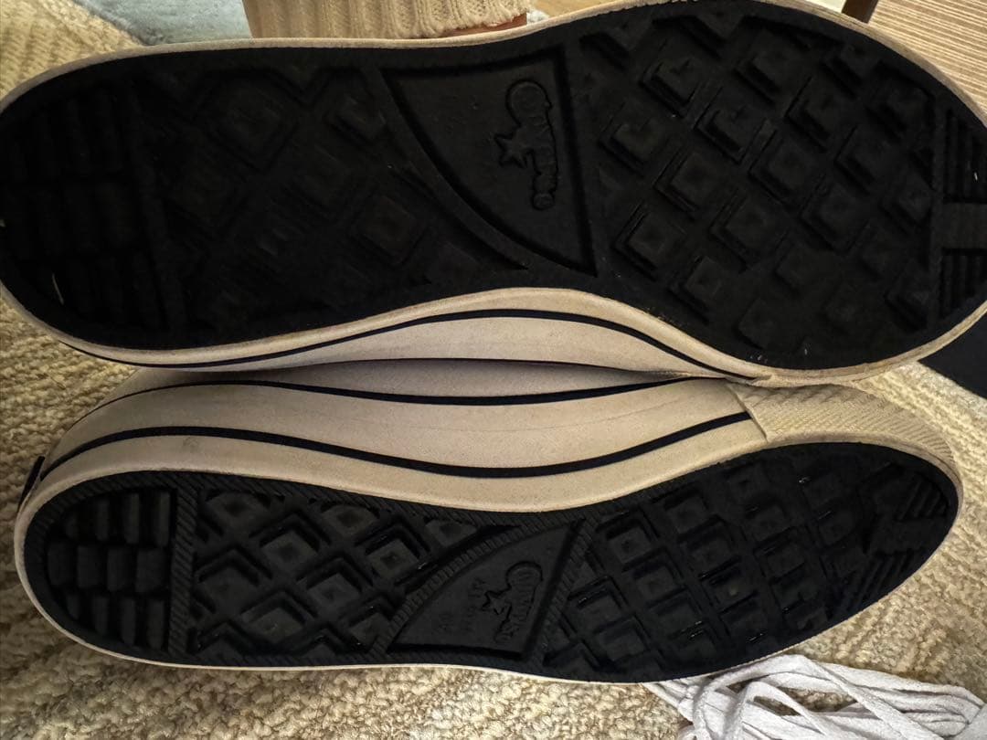 パーリーゲイツ　ALL STAR ハイカットシューズ　25cm ファスナー付