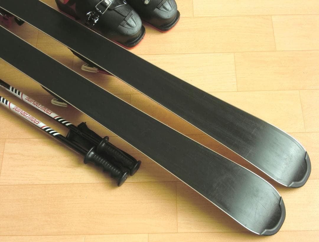 ■送料無料■アトミック■子供用スキーセット■板120靴22-22.5■WAX済■