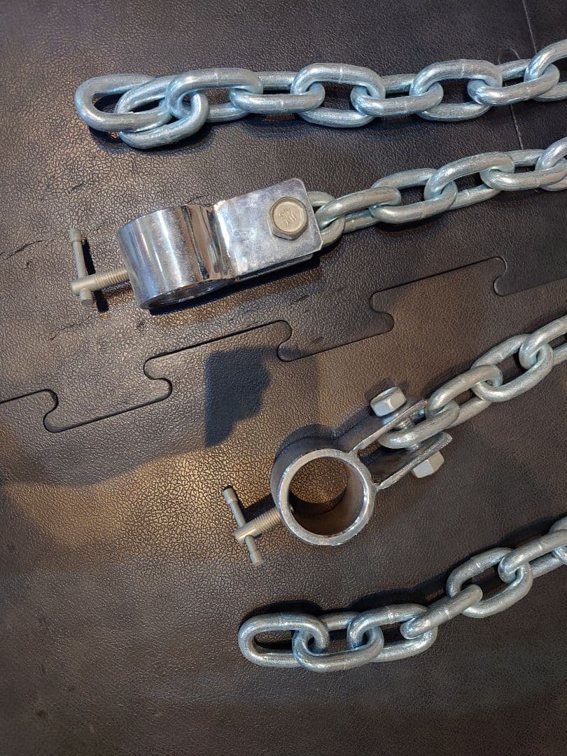トレーニング用チェーン　7kg くらい？　2本セット
