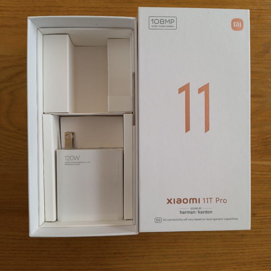 Xiaomi 11T Pro 本体 120W充電器　ケース付き
