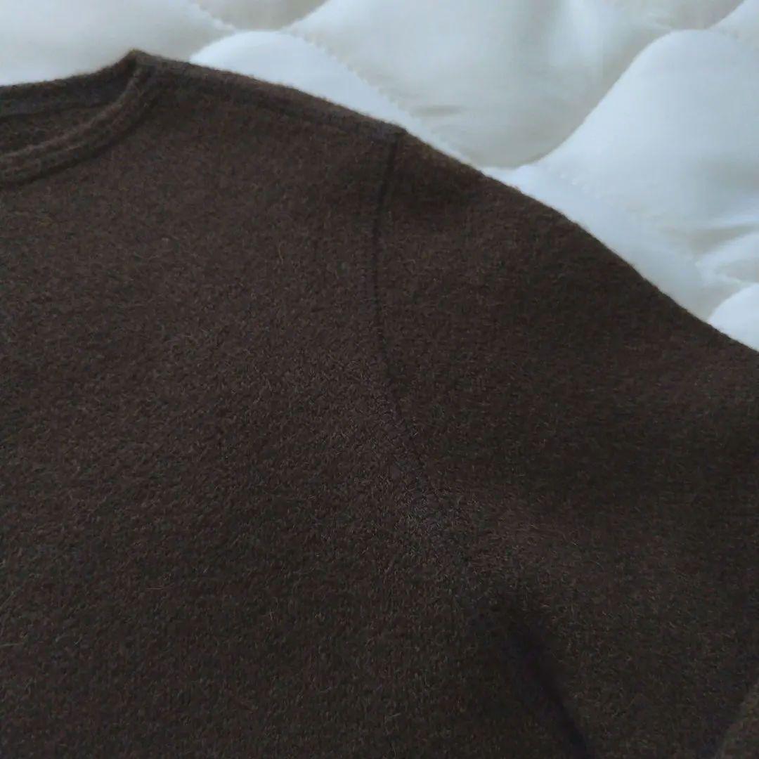 ヨーガンレール　ベビーアルパカ混梨地　Aラインチュニック＊美品