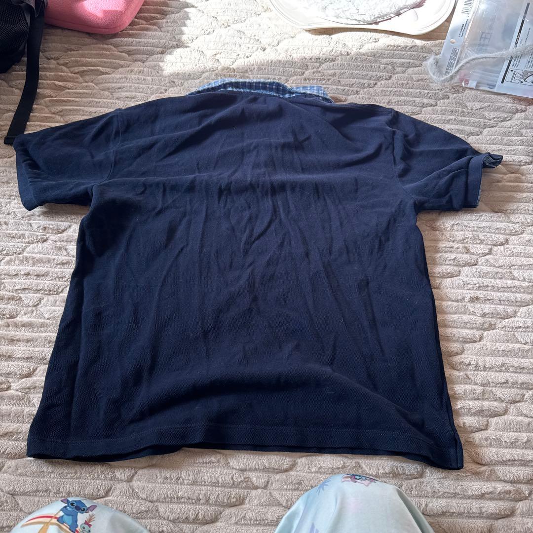 miu miu ネイビー ポロシャツ 半袖