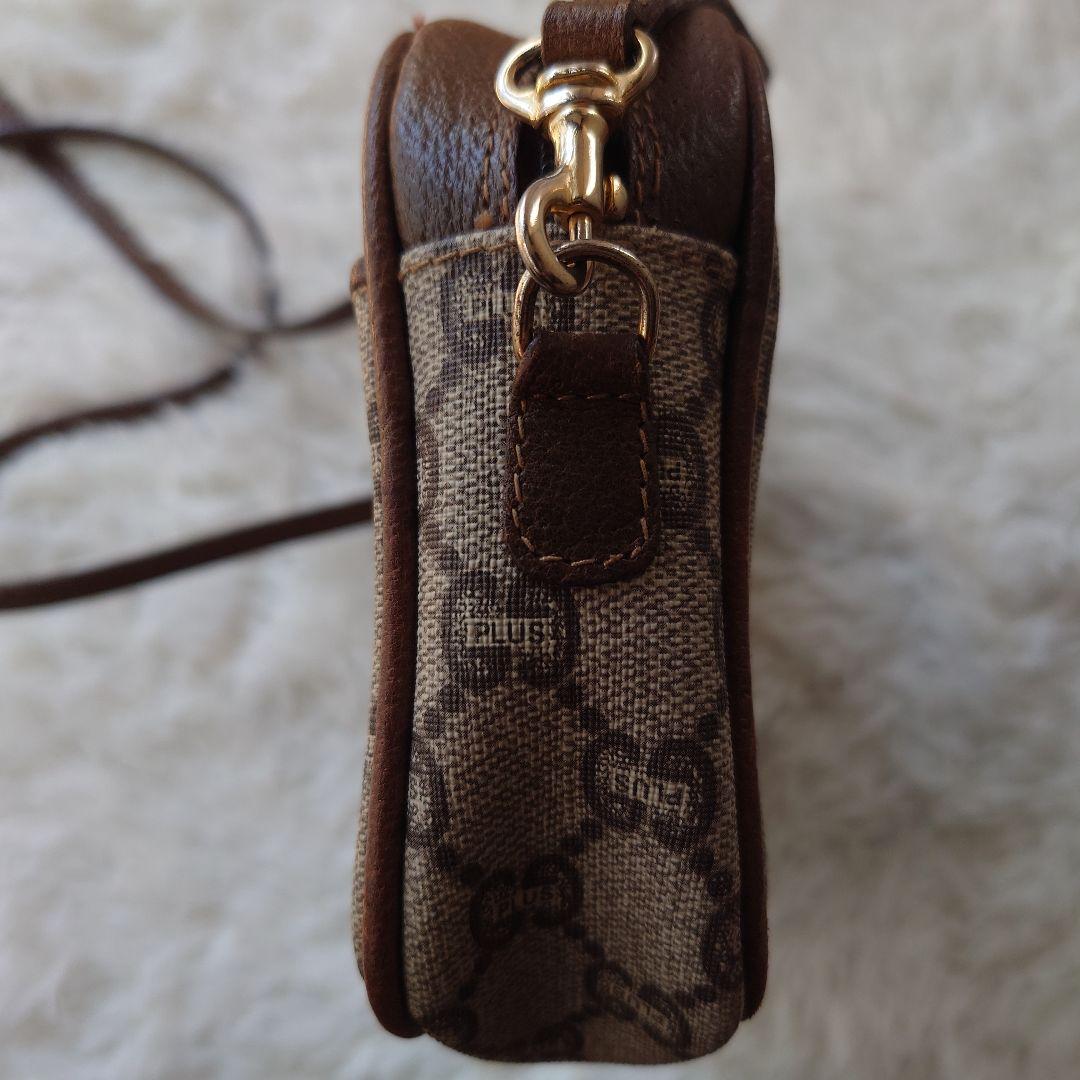 ✨GUCCI ✨PLUSGGキャンバス ショルダーバッグ 美品‼️