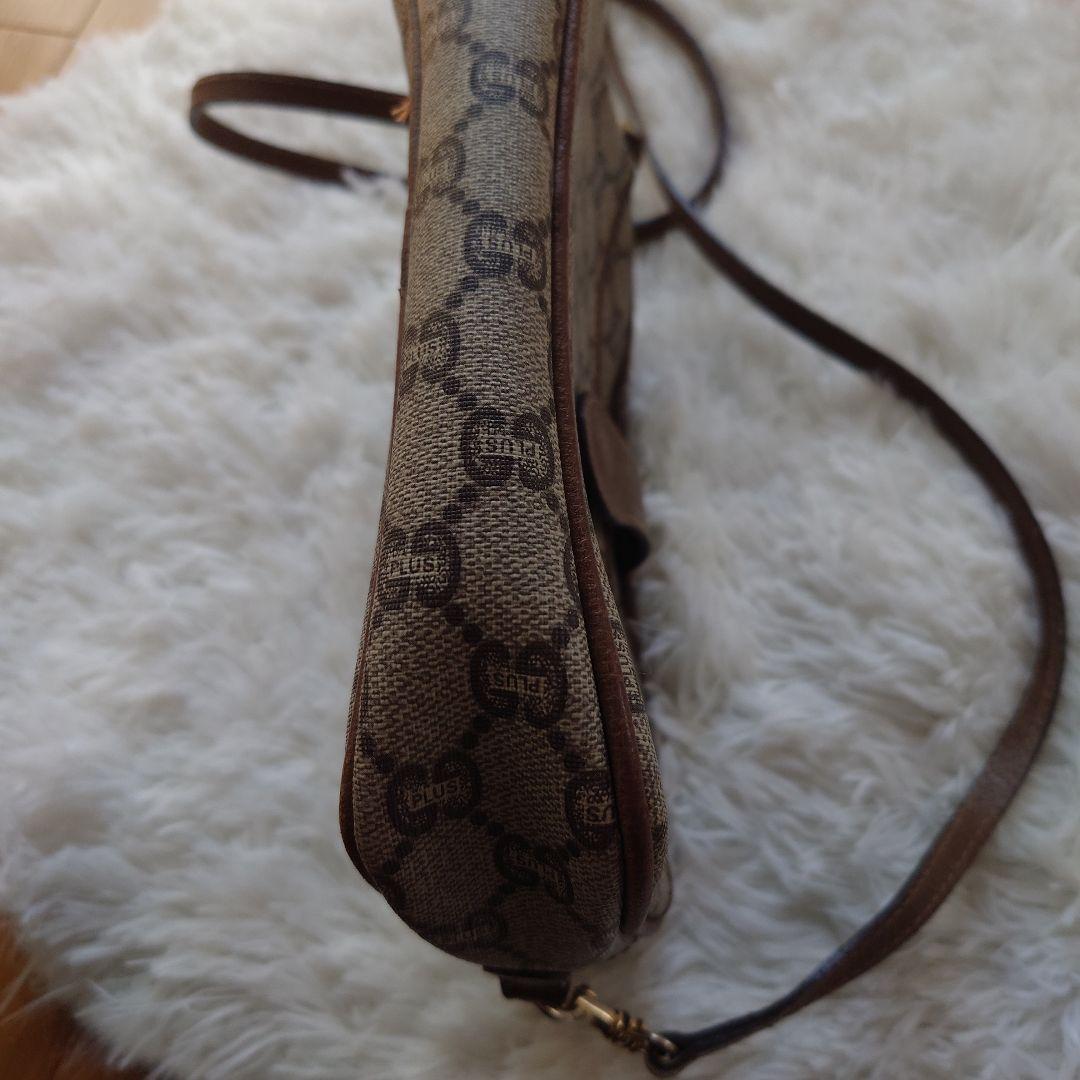 ✨GUCCI ✨PLUSGGキャンバス ショルダーバッグ 美品‼️