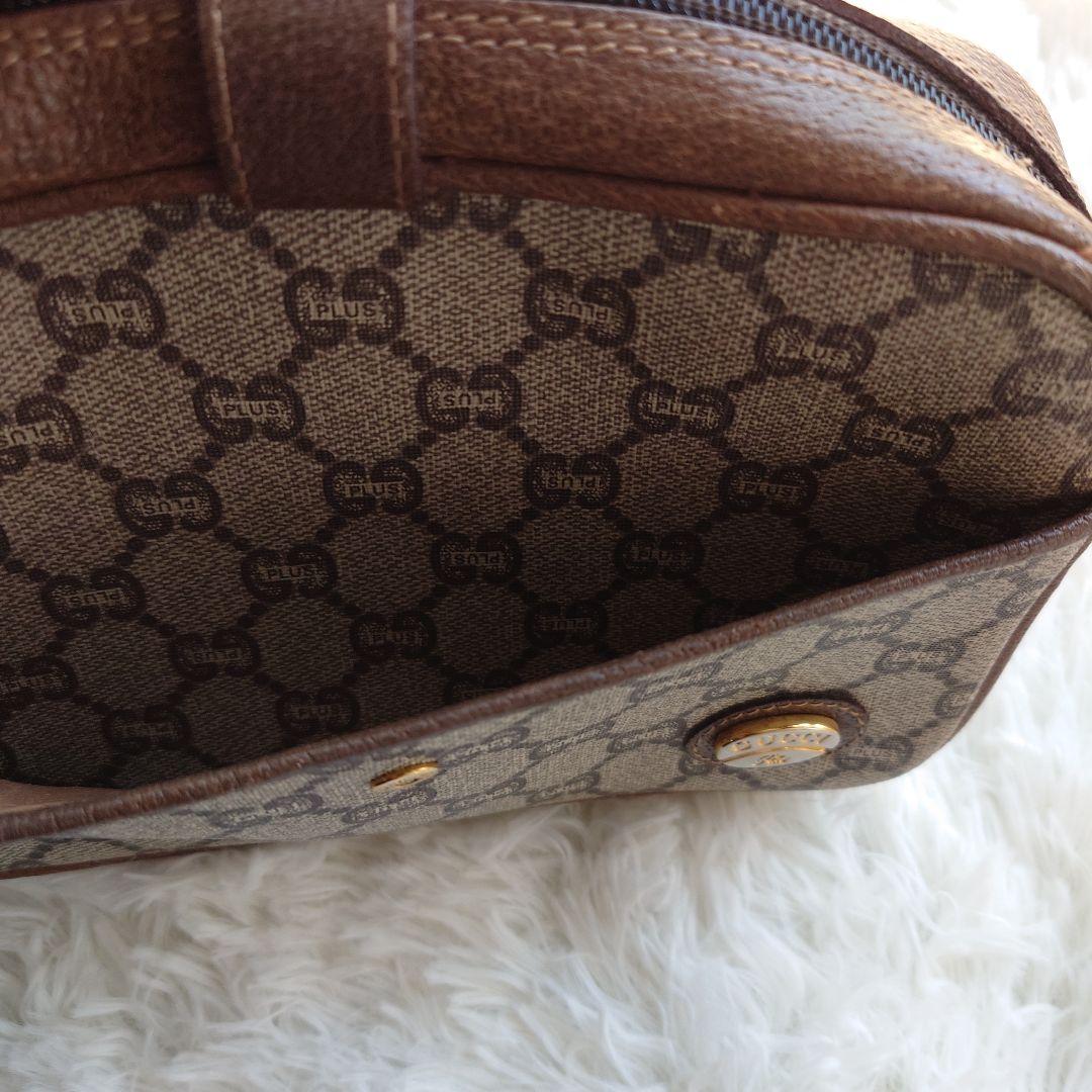 ✨GUCCI ✨PLUSGGキャンバス ショルダーバッグ 美品‼️