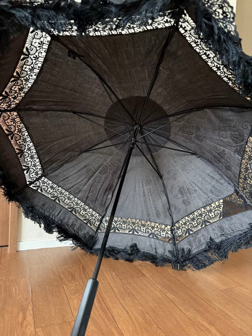 Lumiebre ルミエーブル パコダ フリル レース UVカット 日傘