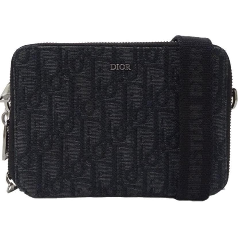 72　DIOR ショルダーバッグ ブラック