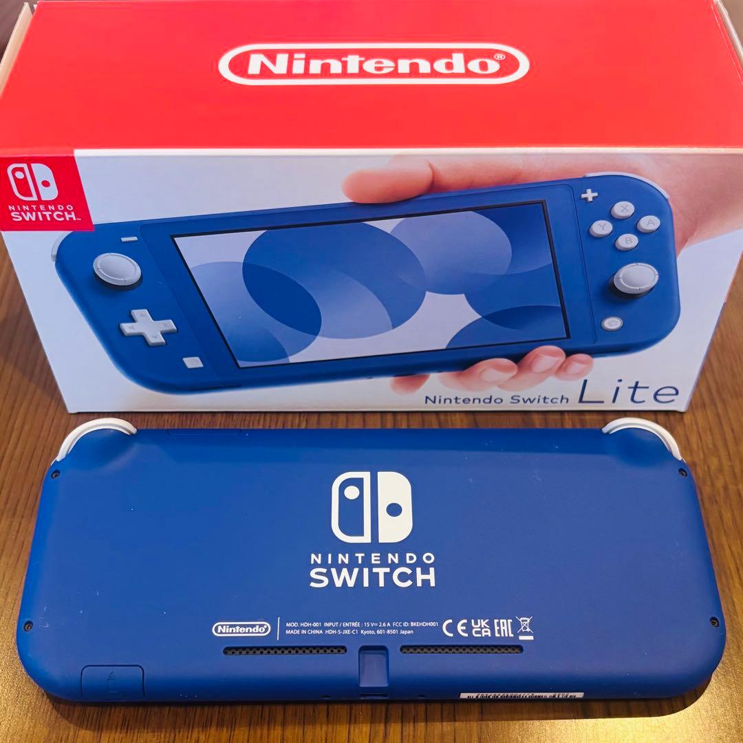 Nintendo Switch Lite Blue 本体箱付き