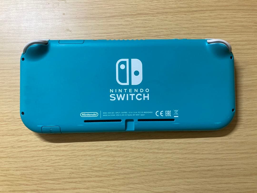 【動作確認済】Nintendo Switch Lite ターコイズ 本体充電器付