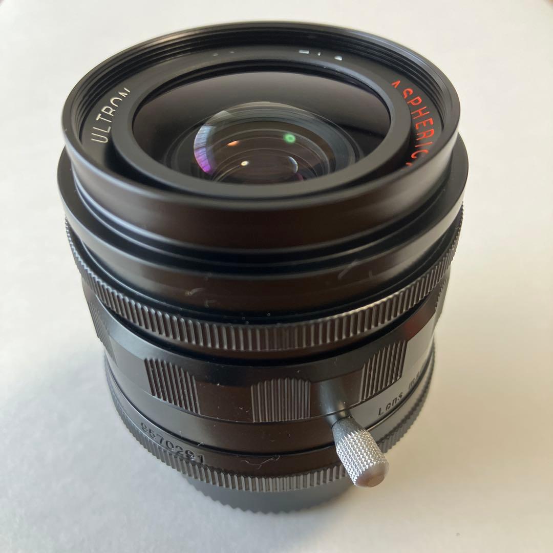 Voigtlander ULTRON 28mm F1.9/LMリング等付属付