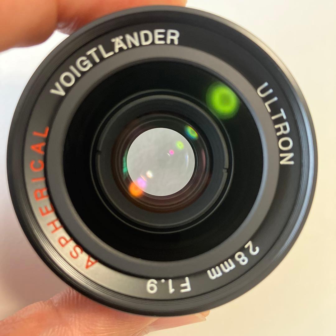 Voigtlander ULTRON 28mm F1.9/LMリング等付属付