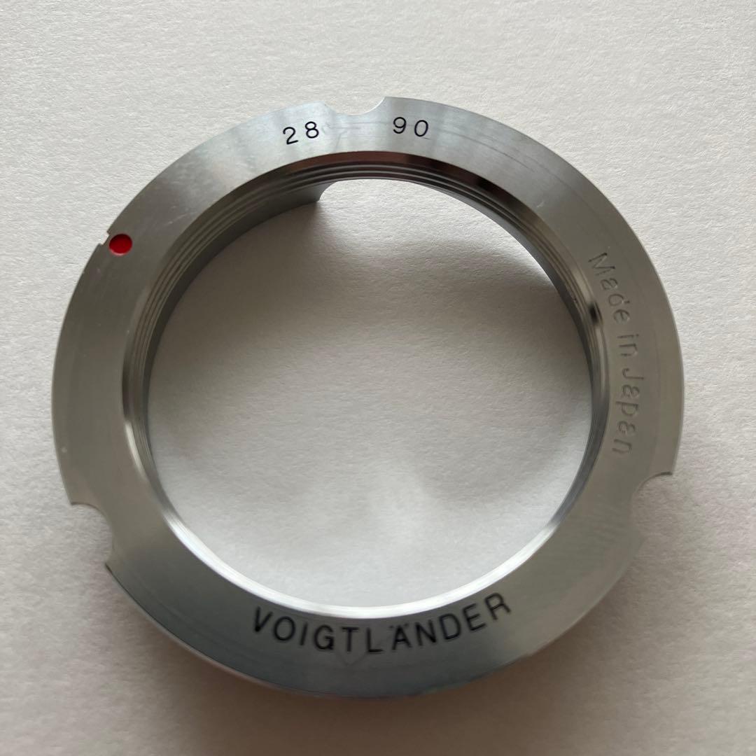 Voigtlander ULTRON 28mm F1.9/LMリング等付属付