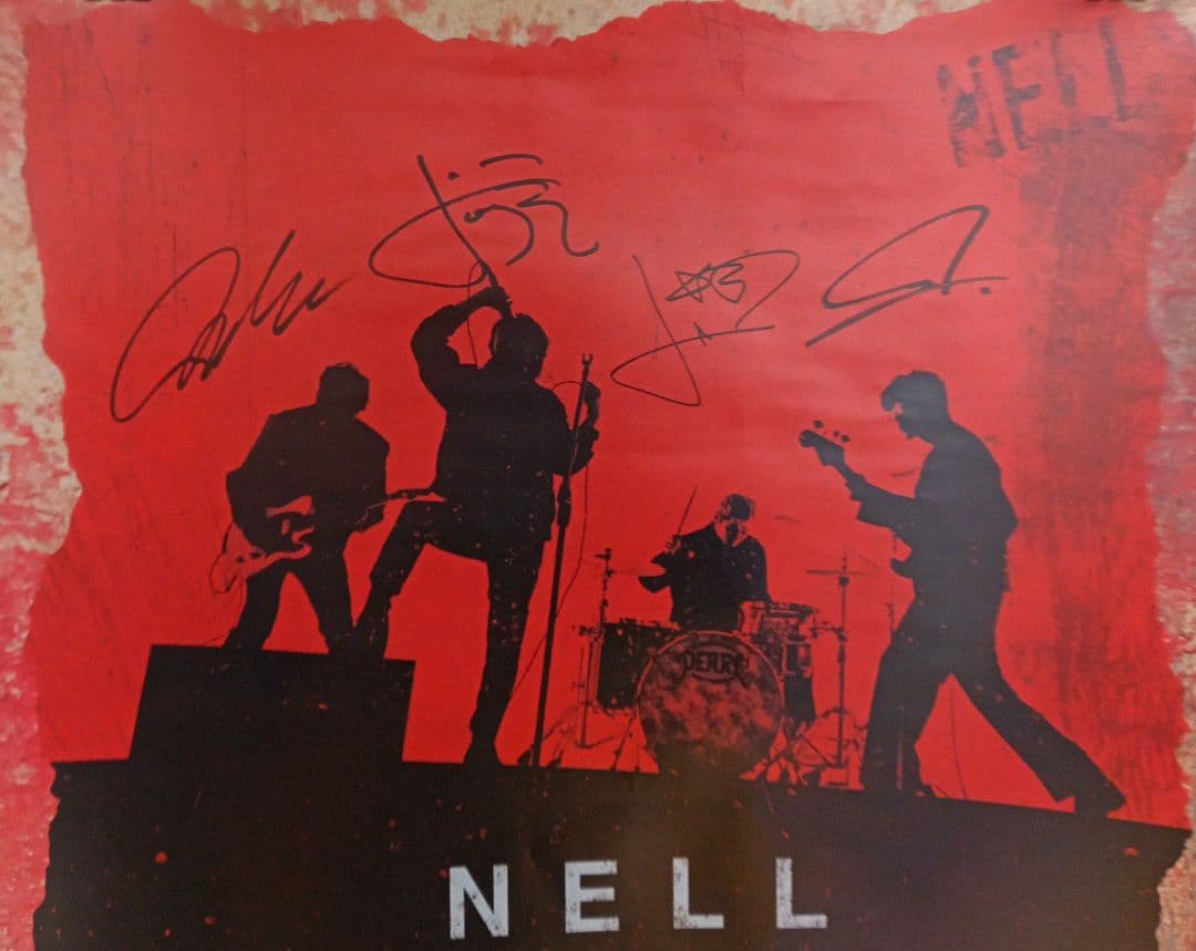 NELL JAPAN CONCERT 2024 ポスター 　　　　サイン入り2枚