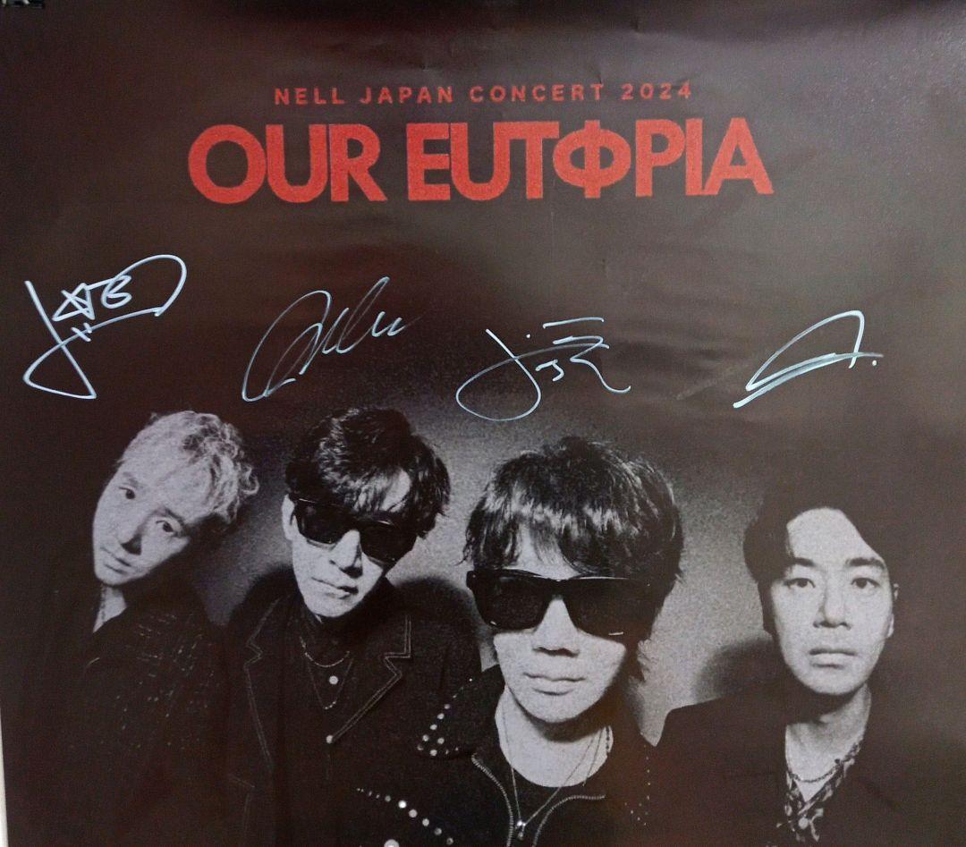 NELL JAPAN CONCERT 2024 ポスター 　　　　サイン入り2枚
