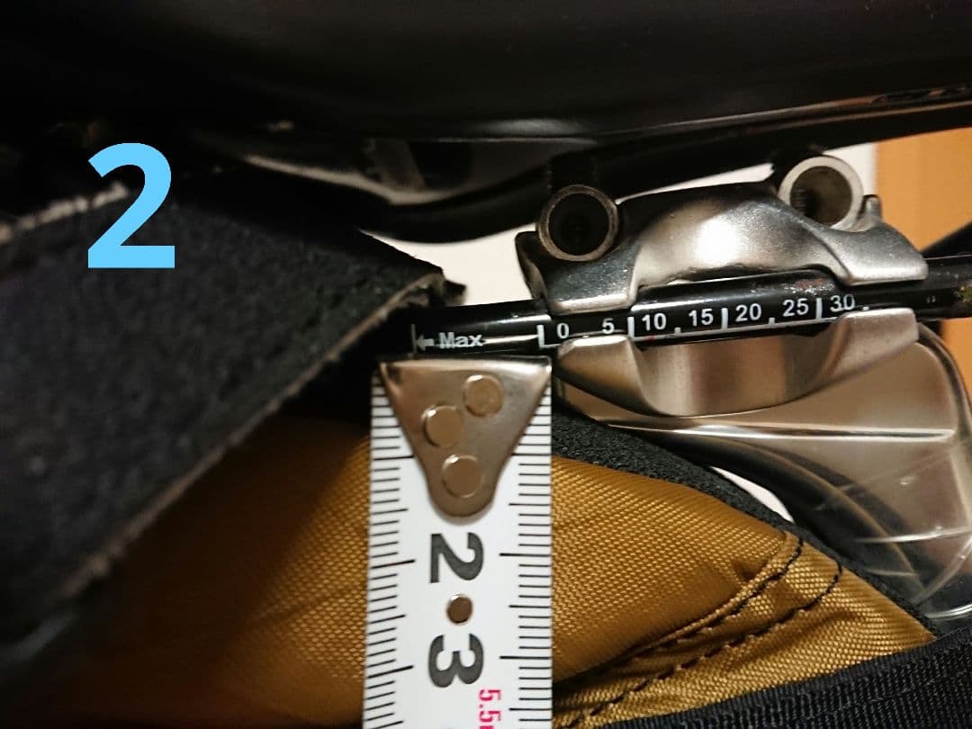 フェアウェザー サドルバッグ