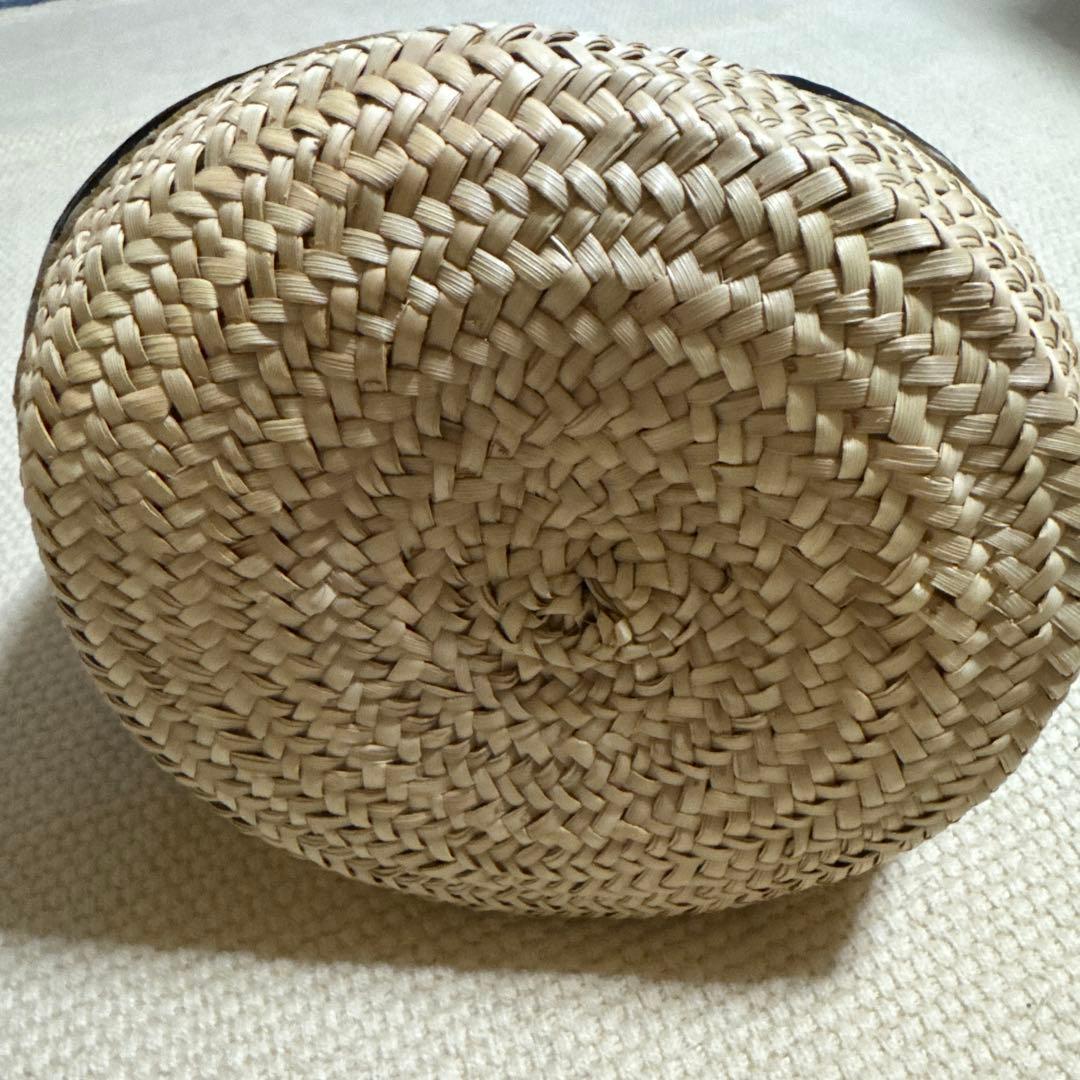 新品☆ワランワヤン ノスノス ムワイヤン☆本革 カゴバッグ【M】ブラック