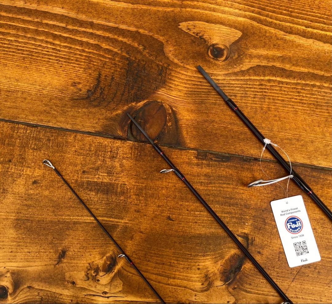 トラウトロッド　ウッド調　485UL 424UL スピニングロッド　パックロッド