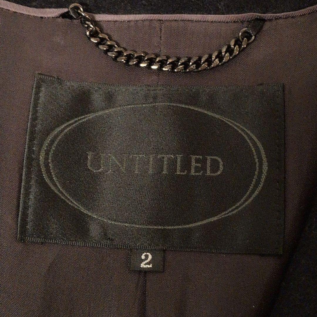 アンタイトル　2wayウールロングコートAライン　スーパー130　ベルト　日本製