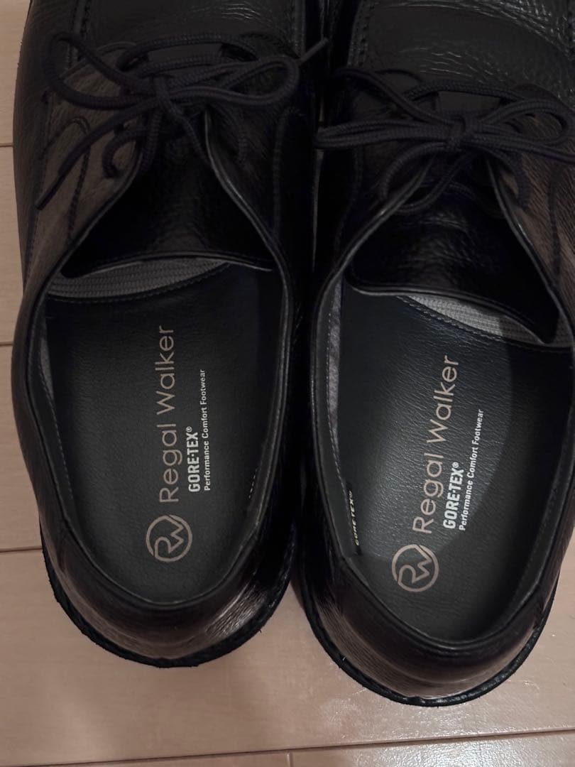 美品リーガルウォーカー Uチップ ブラック ゴアテックスRegal Walker